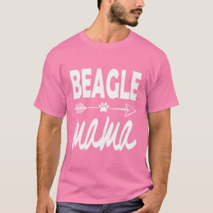 Cadeau voor Beagle-moeder, Grappige mama Beagle T- T-shirt