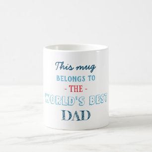 Cadeau voor beste vader koffiemok