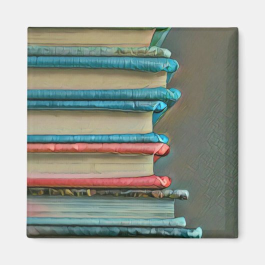 Cadeau voor boekenliefhebbers magneet (Voorkant)