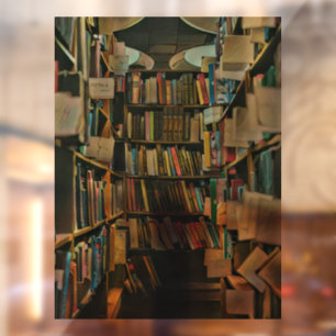  cadeau voor boekliefhebbers raamsticker