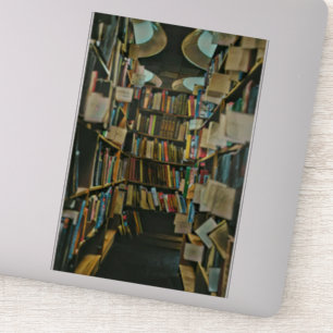 cadeau voor boekliefhebbers sticker