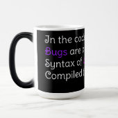 Cadeau voor Coders, Verjaardagscadeau voor Program Magische Mok (Links)