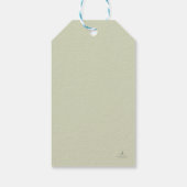 Cadeau voor Dark Academia Botanische Tuin Lezer Cadeaulabel (Achterkant)