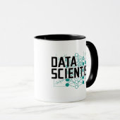 Cadeau voor Data Scientist Data Analist Mok (Voorkant rechts)