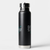 Cadeau voor Data Scientist Data Analist Waterfles (Rechts)