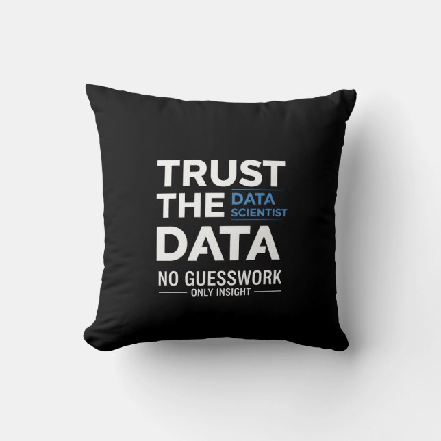 Cadeau voor datawetenschapper die van analytics ho kussen (Voorkant)