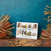 Cadeau voor de Afstuderen | Afstuderen fotocollage Fotoplaat (Zijkant)