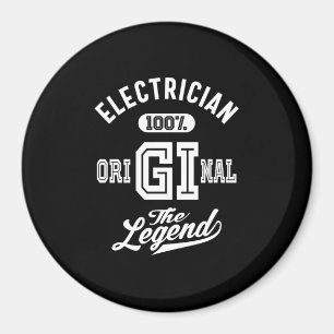 Cadeau voor de functie van elektricien magneet