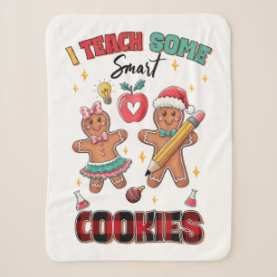 Cadeau voor de leraar Ik onderwijskundige koekje Sherpa Deken