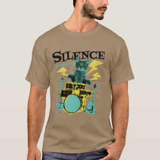 Cadeau voor drummer, grappig drum outfit meisje t-shirt