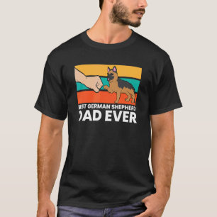 Cadeau voor Duitse Herders Vader Beste Duitse Herd T-shirt