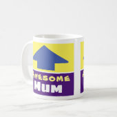 Cadeau voor een Geweldige Moeder Koffiemok (Voorkant links)