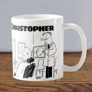 Cadeau voor een kapper of herenkapper met toegevoe koffiemok