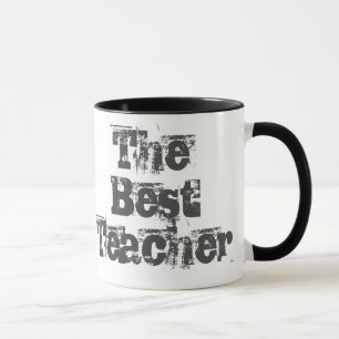Cadeau voor een leraar - Mok met tweetone koffie