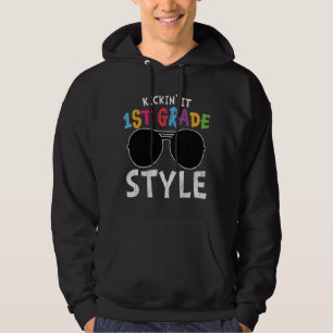 Cadeau voor eerste klas leerlingen op de eerste sc hoodie
