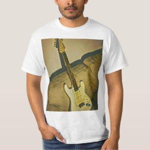 Cadeau voor gitarist voor muziekdocenten t-shirt