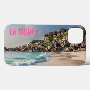 cadeau voor Grand Anse Seychellen La Digue Beach iPhone 13 Hoesje