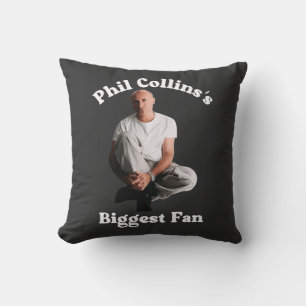 Cadeau voor grootste fan van Phil Collins Retro mu Kussen