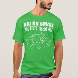 Cadeau voor grote of kleine dierenliefhebbers grap t-shirt