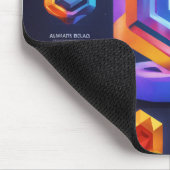 Cadeau voor Haroon Modern 3D fotorooster Muismat (Hoek)