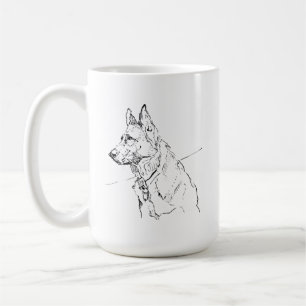 Cadeau voor hondenliefhebbers, koffiemok met Duits