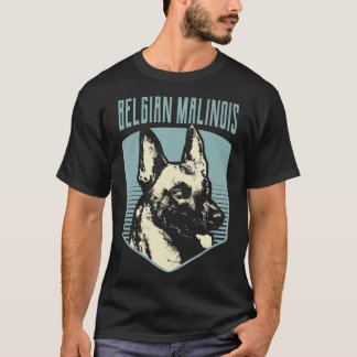 cadeau voor Hondenliefhebbers van het Belgische M T-shirt