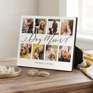Cadeau voor hondenmoeder Familie Foto Aandenken Fotoplaat