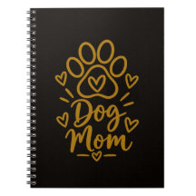 Cadeau voor hondenmoeder met leuke pootafdruk voor