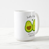 Cadeau voor jubileum van echtgenoot met aangepaste koffiemok (Voorkant rechts)