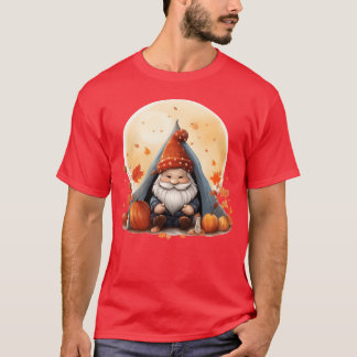 Cadeau voor kampeerders Herfst Herfstseizoen Kampe T-shirt