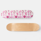 Cadeau voor kankeroverlevende - krijger skateboard (Horizontaal)