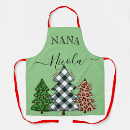 Cadeau voor kerstbomen Collectie Chef Baker Nana Schort
