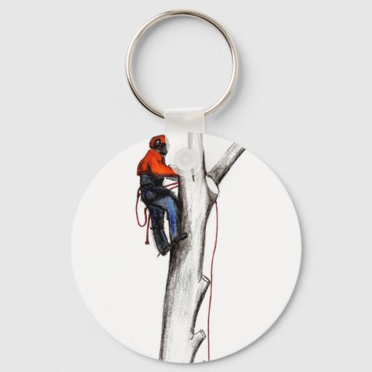 cadeau voor kerstcadeau voor chirurg rond Aborist  Sleutelhanger (Voorkant)