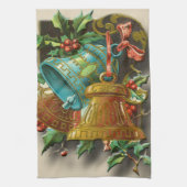 cadeau voor kerstthee theedoek (Verticaal)