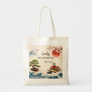 Cadeau voor leerkracht Bedankt   Einde schooljaar Tote Bag