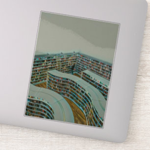 cadeau voor leesminachting sticker