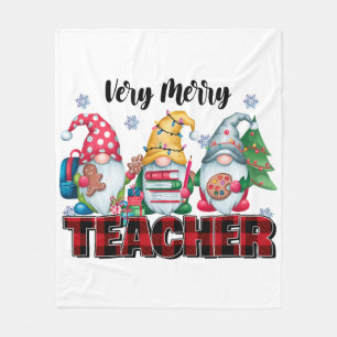 Cadeau voor leraar Erg vrolijke leraar Fleece Deken