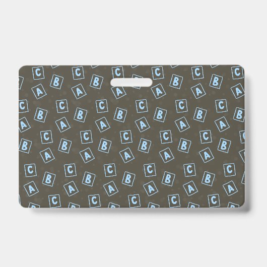 Cadeau voor leraar | Lesgeven is het enige beroep Badge (Voorzijde)