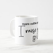 Cadeau voor lieve moeder en koffieliefhebber koffiemok (Voorkant links)