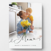 Cadeau voor mam | Het volledige Manuscript van de  Fotoplaat (voorkant)