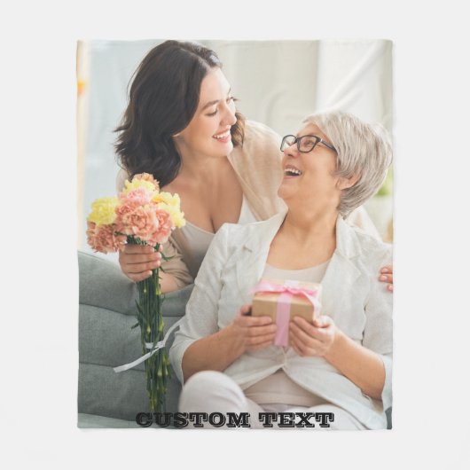 CADEAU VOOR MAMA FLEECE DEKEN (Voorkant)