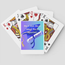 Cadeau voor MBA Pokerkaarten