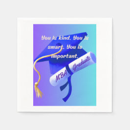 Cadeau voor MBA Servet