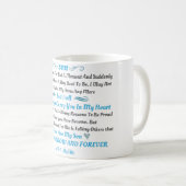 cadeau voor mijn zoon koffiemok (Voorkant rechts)