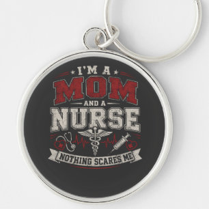 Cadeau voor Moeder en Verpleegster vintage Moeder  Sleutelhanger