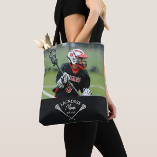 Cadeau voor moeder 'Opgericht' met foto Draagtas