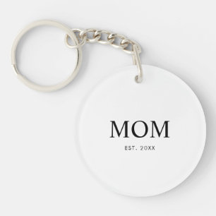 Cadeau voor Moeder Oprichting Moeder Sleutelhanger