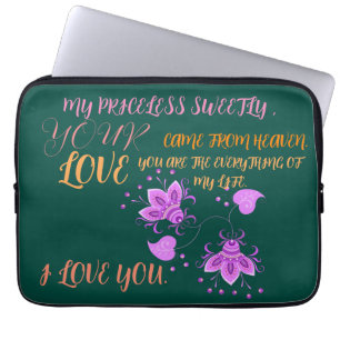 CADEAU VOOR MOEDER, ZUS, DOCHTER, VRIEND, VRIENDIN LAPTOP SLEEVE