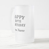 cadeau voor mok van bier voor mannen (Voorkant links)