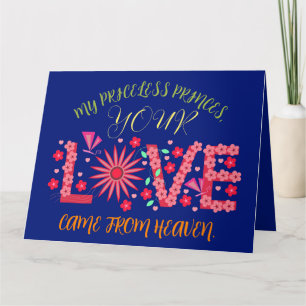 CADEAU VOOR MOM, ZUSTER, DOCHTER, VRIEND, MEISJE KAART